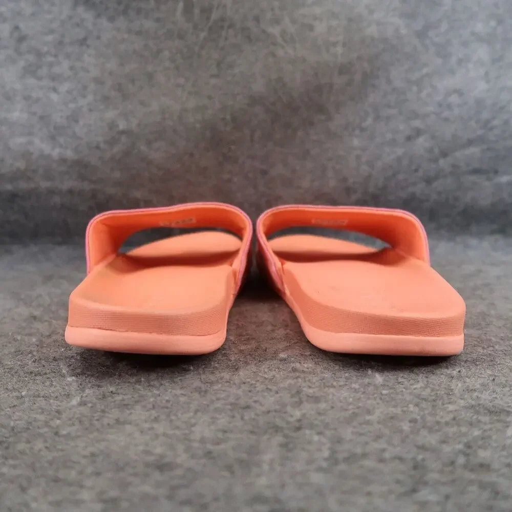 Adidas Shoes Mens 7 Sandal Slides Adilette Casual Comfort Coral White Cloudfoam
